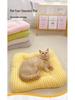Universal Large Winter Plush Pet Bed Mat - Thick, Warm Sleeping Pad for Cats & Dogs