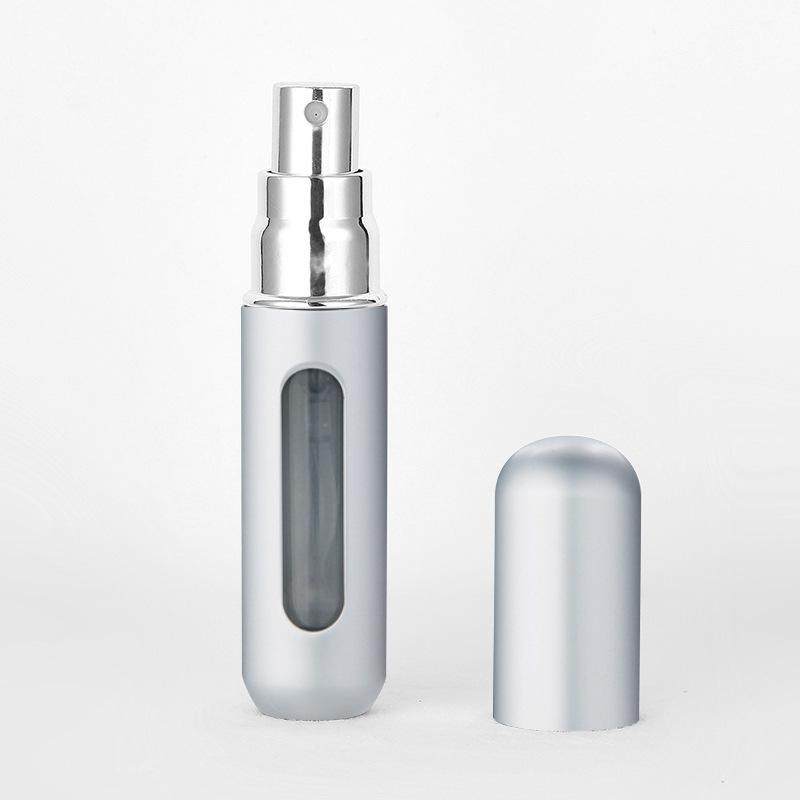 Candy Color Mini Travel Portable Bottom Filling Perfume Bottle Liquid Sub-Bottling Fine Mist Spray Refillable Jar Empty Cosmetic