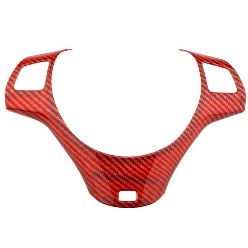 1 Pezzo/Set ABS Copertura Decorativa Pannello Volante Auto Rivestimento Striscia Adesiva per BMW Serie 1 3 E87 E90 E92 E93 2005-2011 2012