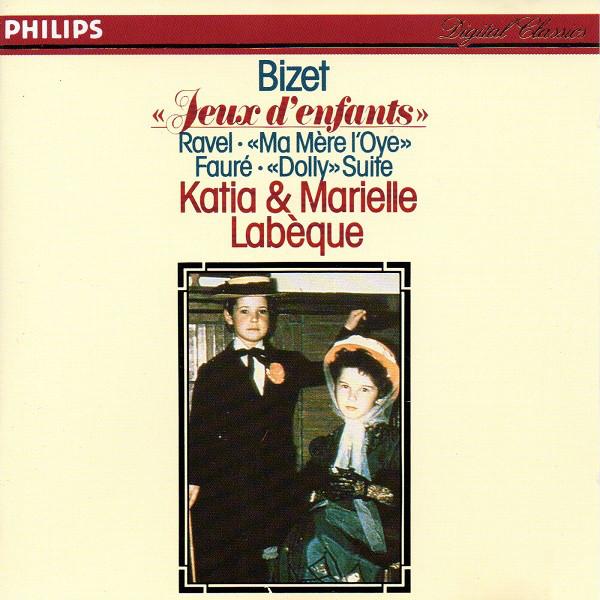 

CD GEORGES BIZET, KATIA ET MARIELLE LA - Bizet Faur  Ravel 4201592 Philips 1987 Germany Classical Used
