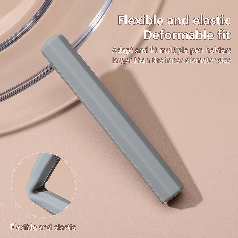 Reusable Silicone Nail Art Pen Caps Sealed Dustproof Pen Caps Manicure Accessories Nail Brush Gel Pen Nail Protective Tool