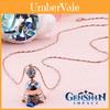 Lovebuff Genshin Impact Wanderer Glocken Halskette Trendige Legierungskette