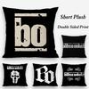 Hot B-Bohse O-OnkelzS Rock Pillow Case Soft Plush Fabric Double Sided Print Decorative Home Living Room Gift Cushion