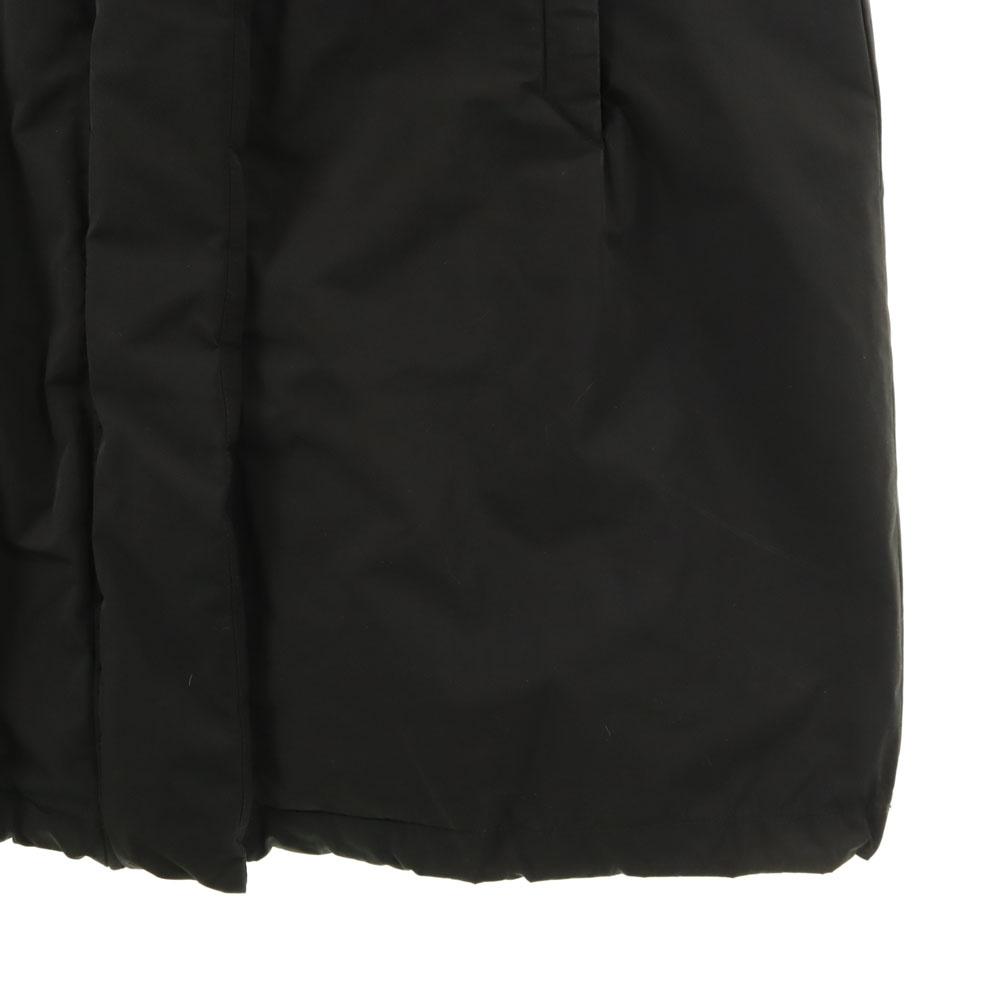 WOOLRICH down coat S black with fox fur Women Used