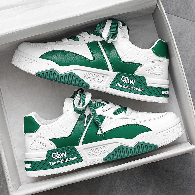 Herrenschuhe Frühling und Herbst 2025 neue Herren High-End Sinn für Sport und Freizeit Arbeit Plateau Erhöhung vielseitiger Trend Board Schuhe