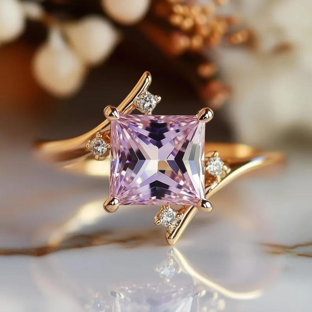 Minimalist Korean Micro Pave Zirconia Knuckle Ring for Women