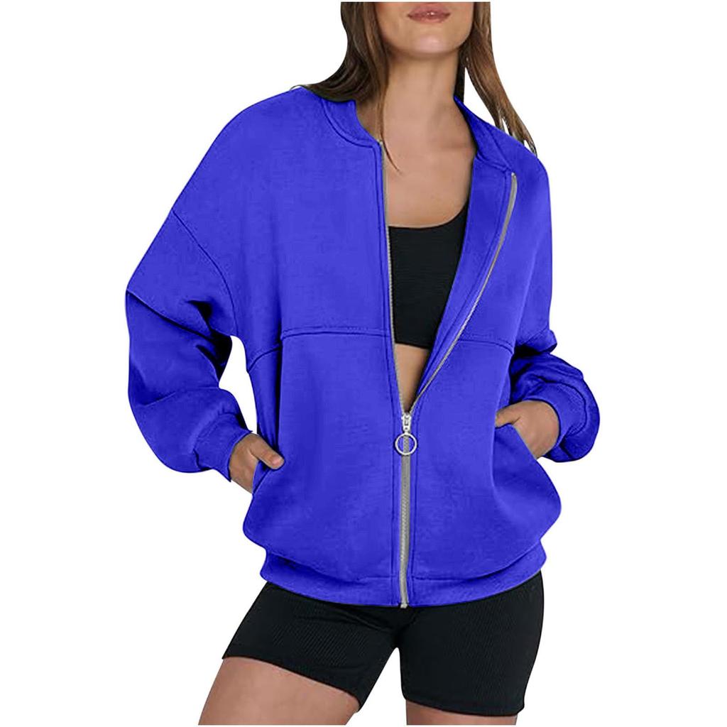 Unisex Hoodie Color Loose Fit Long Sleeve Plus Size Pullover Sweatshirt for Casual Wear