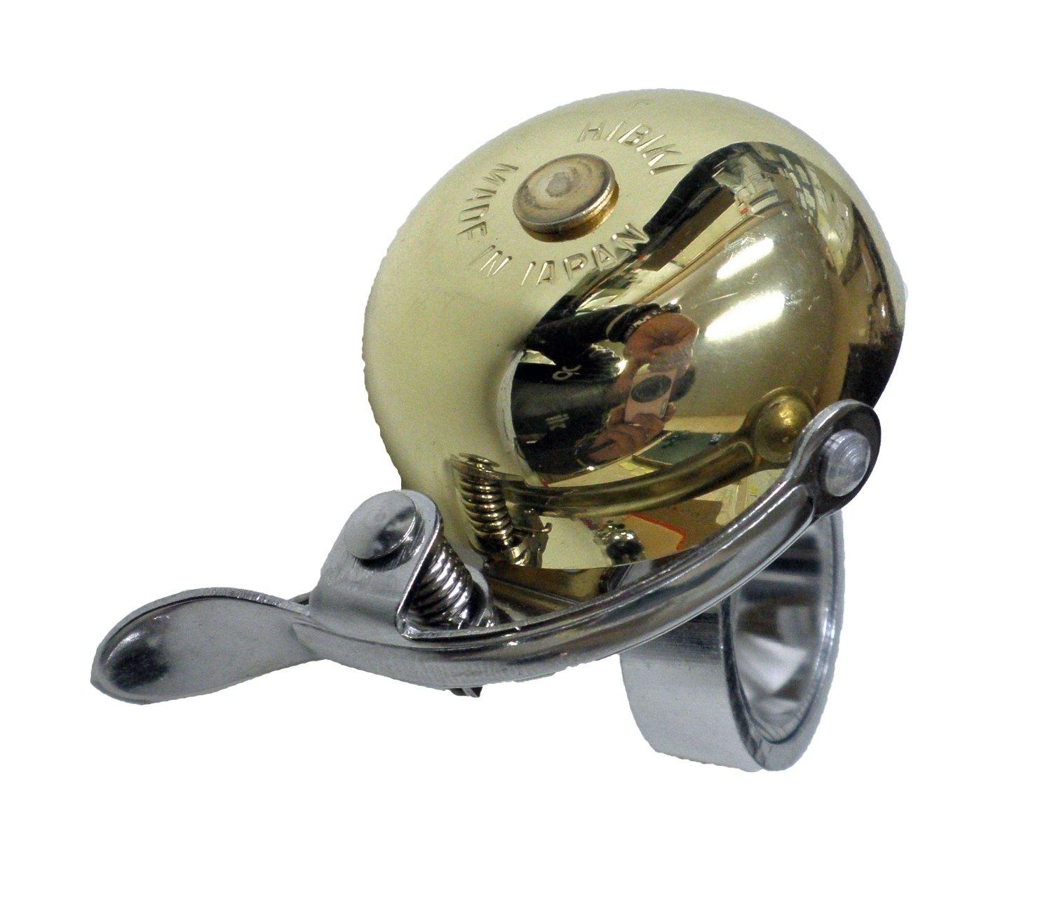 Ogi Kogyo SOUND RUNNER Hibiki Bell for A-head OH-2300H Brass Gold Y-4519 Bicycle Bell Made in Japan