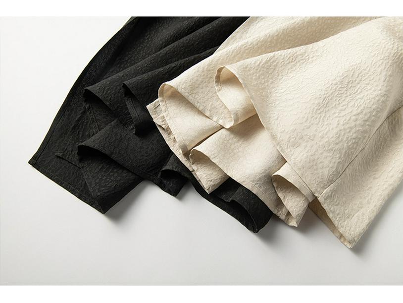 Damen-Set aus französischer Maulbeerseide: Camisole & Langer Rock - Frühjahrs-/Sommer-Mode
