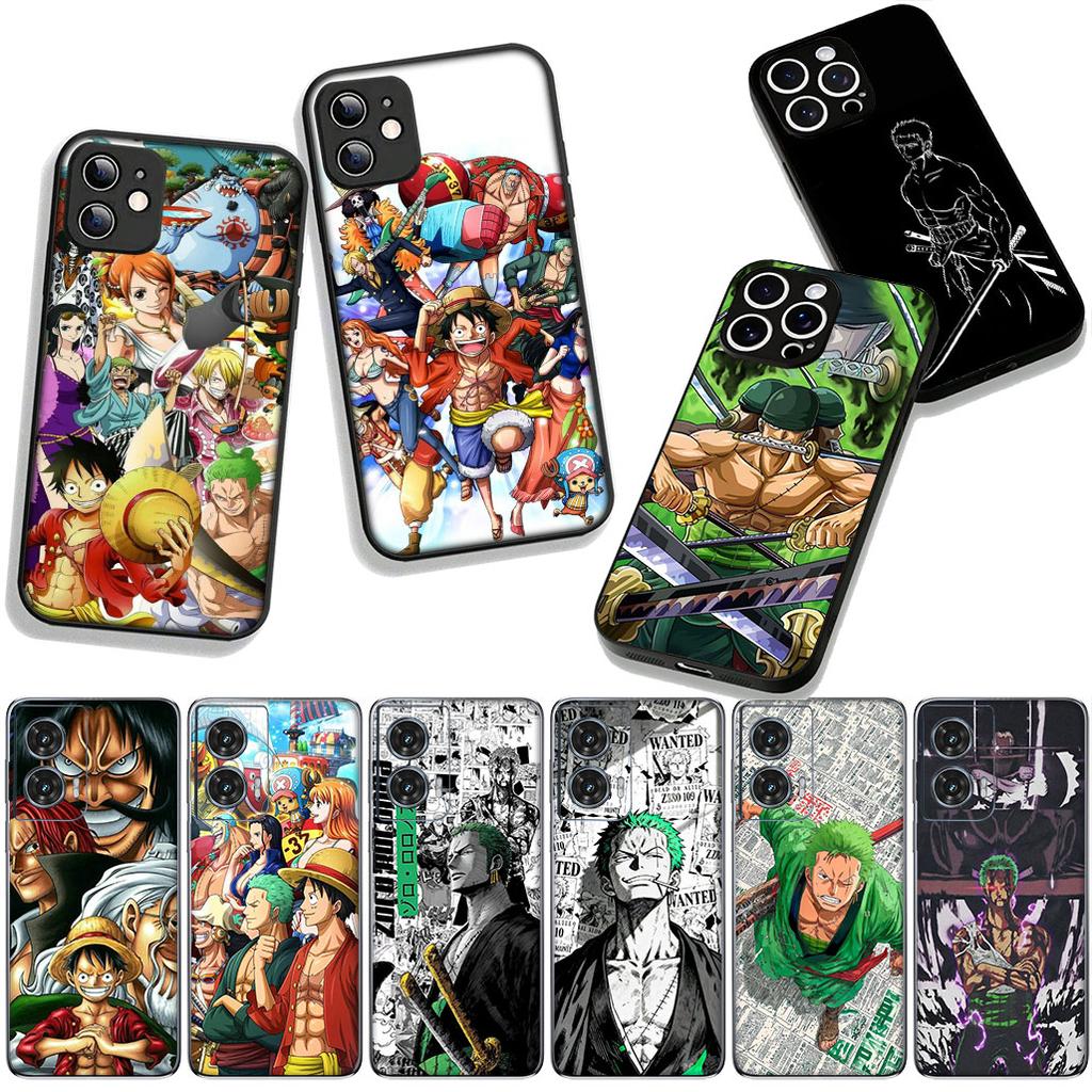 Roronoa Zoro Luffy One Piece Cover Phone Case for Xiaomi Poco F7 F6 F8 Ultra F5 X7 X6 X5 X3 NFC M7 M6 Pro C85 C75 C65 C71 C61