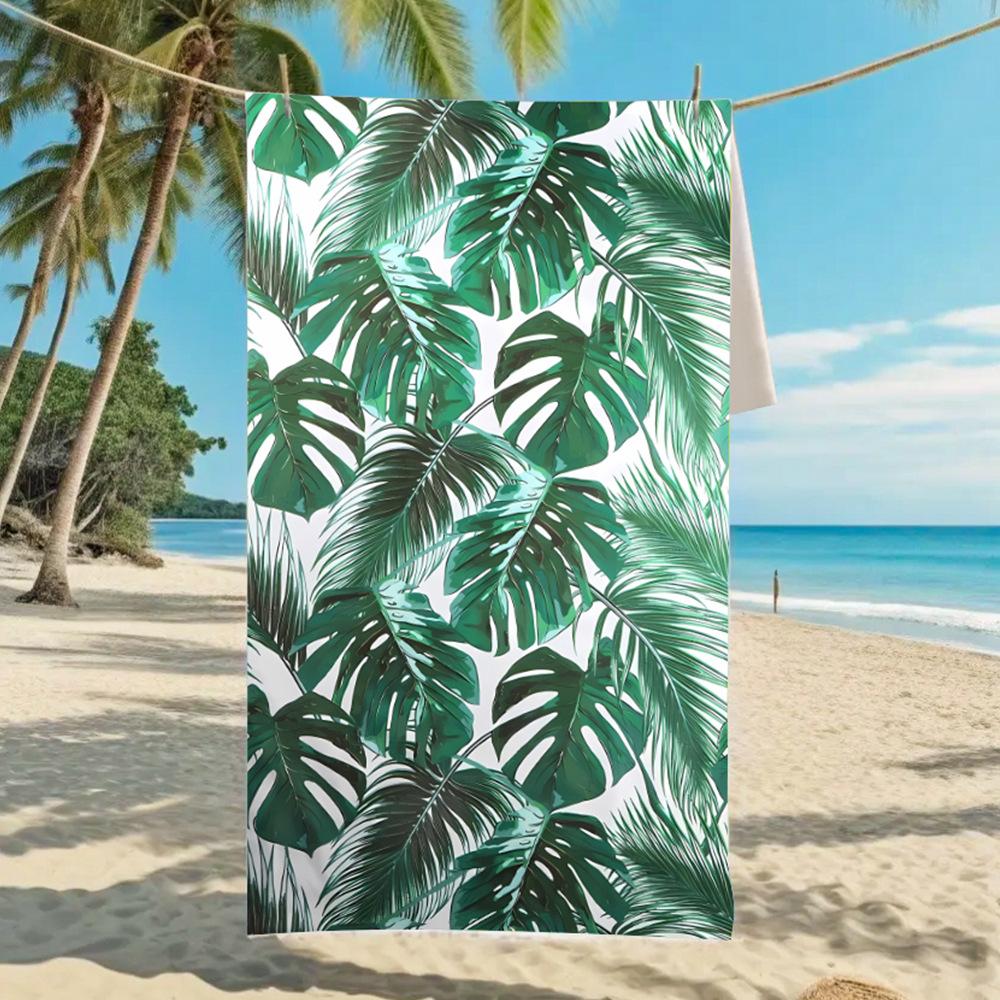 2026 Mermaid Tail Beach Towel Printed Towel Seaside Vacation Absorbent Beach Towel