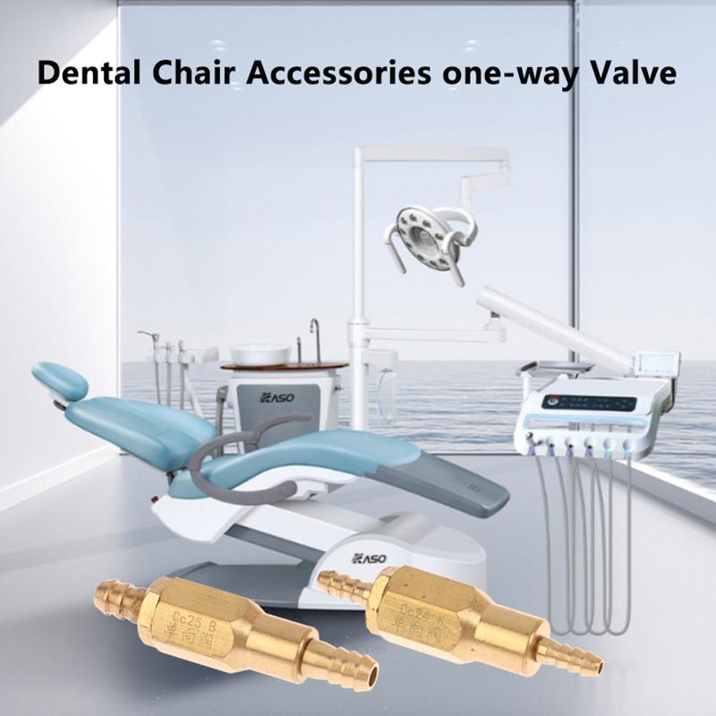 Dental Chair Accessory Metal Versatile One Way Valve Comprehensive Oral Instruments Dental Materials