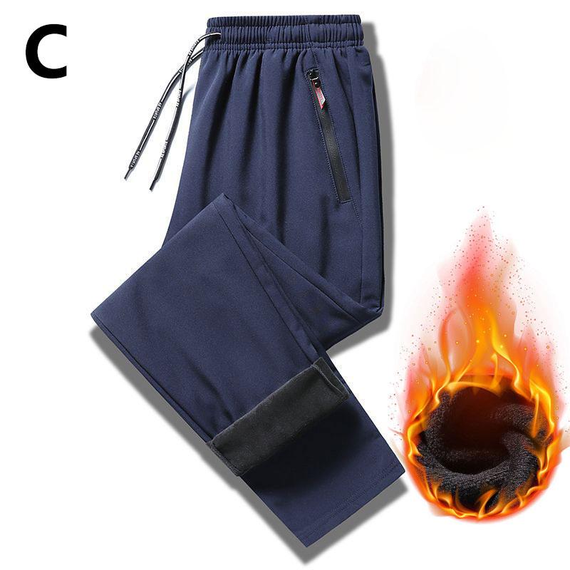 Pantaloni Uomo Pelliccia Foderata Pile Fitta Pantaloni Casual Joggers  Fitness Pantaloni traspiranti con coulisse acquista in modo economico —  spedizione gratuita, recensioni reali con foto — Joom