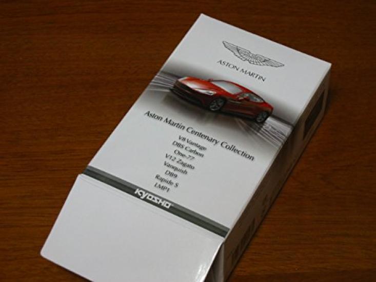 Kyosho Aston Martin Diecast Car Collection 100th Anniversary Circle K Sunkus DB9 Red Single Item 1/64