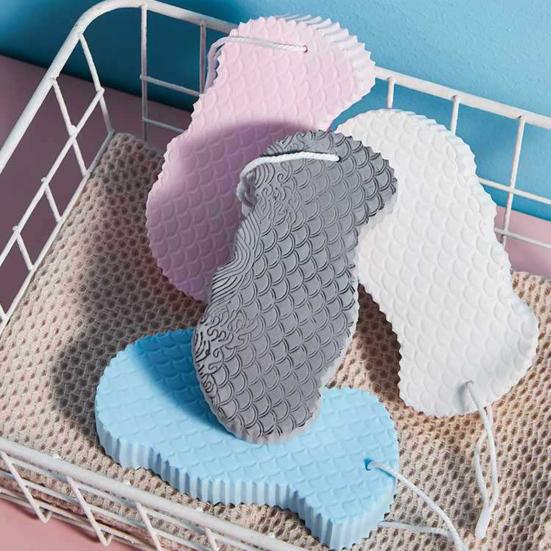 Exfoliating Bath Sponge Comfortable Multi-use Lightweight Useful Easy to Clean for Baby