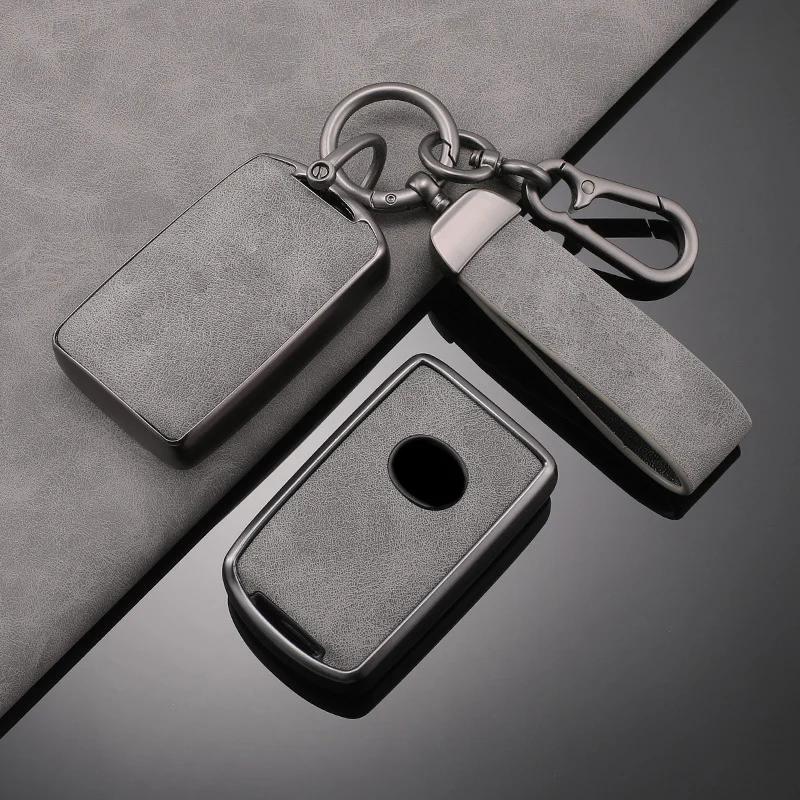 

Interior Mouldings TPU Leather Car Key Case Full Cover Shell For Mazda 3 Alexa CX30 CX-4 CX5 CX-5 CX8 CX-8 CX-30 CX9 CX-9 Protec