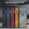 Honor X70 Business Lambskin Anti-Fall Protective Phone Case