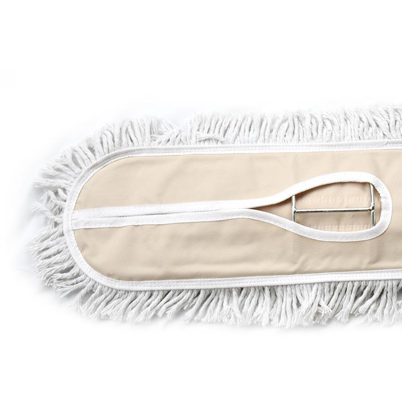 Jiezhibao Cotton Yarn Wide Dust Mop for Hotel and Hospital Cleaning