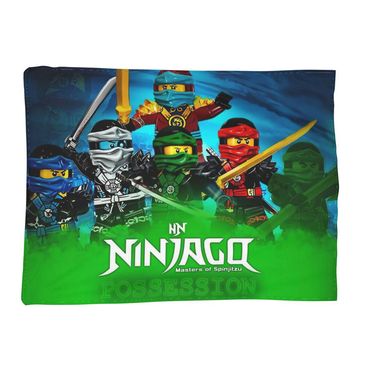 

Плед Ninjagos М який Теплий Фланелевий Плед Постільна білизна для Ліжка Вітальні Пікніка Подорожей Дому Дивана 50x60in