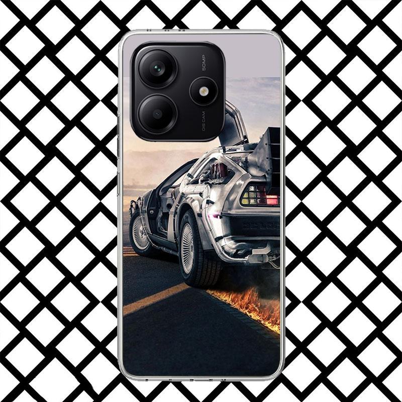 Back To The Future TV Phone Case for Xiaomi Redmi Note 15 14 14S 13 12 12S 11 Pro Plus 11E 11T 11S 10S 5G Soft Cover Fundas Redm