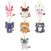 Original Fuggler FUGG ALLEY CATS Pendant Plush Toys Ugly Monster Blind Box Hairless Siamese Cat Orange Kitten Peluche Dolls Gift