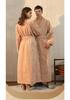 Couples' Thickened Winter Flannel Bathrobes - Men's Towel Style & Women's Coral Fleece Robes
