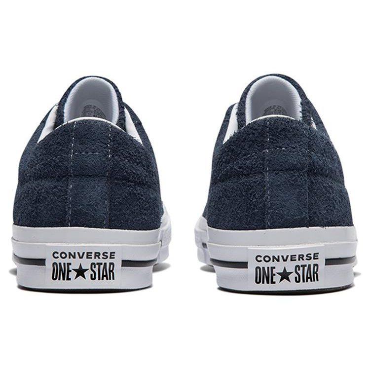 One Star Converse Ox Premium Suede 'Dark Blue' 158371C