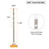 13pcs 17/64" 1/16" 7/32" 15/64" Twist Drill Bits M35 Cobalt High-Speed Steel Drill Bit for Metal Stainless Steel Drilling Tool