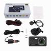 4-inch IPS High-definition 1080P Car Driving Recorder with Front and Rear Dual Lenses Supporting Reverse Image Cardvr