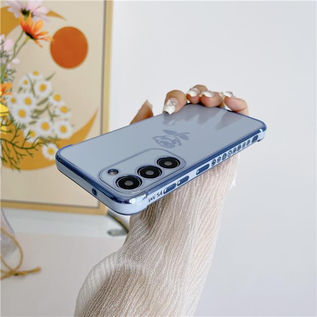 

Роскошный чехол для телефона с гальваническим покрытием и розовым цветком для Samsung Galaxy S23 Ultra Для Samsung S22 S21 S24 S25 A16 A14 A55 A25 A52 A53 A54 Чехол For Samsung A54 5G