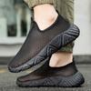 Mesh Upper Hollow Breathable Thick Platform Slip-on Sports Shoes for Men Original Deals Gym Cheap Liquidation Man Casual Sneaker