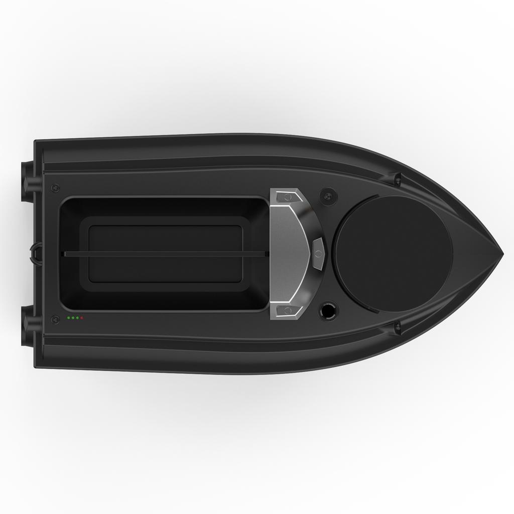 Remote Control Bait Boat, 2.4Ghz GPS Fishing Boat with Auto Return, 4.3 Screen, 6.6lbs Load Capacity, Long Range RC