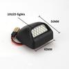 1PCS Canbus LED Number License Plate Light 12V For Cadillac Escalade Chevrolet Avala Silverado 1500 2500 3500 Suburban Tahoe GMC