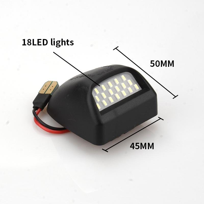 1PCS Canbus LED Number License Plate Light 12V For Cadillac Escalade Chevrolet Avala Silverado 1500 2500 3500 Suburban Tahoe GMC