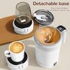 Automatic Stirring Cup Rechargeable Electric Stirring Mugs Magnetic Mixer Stainless Steel Coffee Mug Rotating Magnetic Tumbler