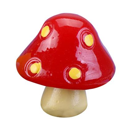 Resin Mushroom Garden Bonsai Miniature Landscape Crafts Decoration Ornament