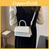 Elegant Casual Commuter Crossbody Bag Retro Handheld Small Square Purse For Women