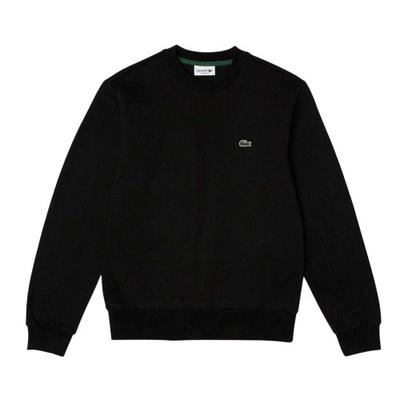 Herren Fleece-Sweatshirt mit besticktem Logo und Rundhalsausschnitt