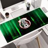 Mexico Football Emblem mouse pad, rubber base, esports desk mat, mouse pad for gamers and office use, gaming desk , easy to clean mat