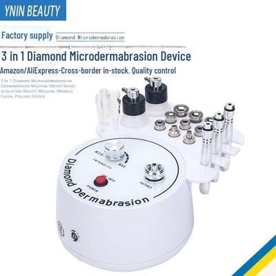 3-in-1 Diamond Microdermabrasion and Blackhead Suction Device for Home Use