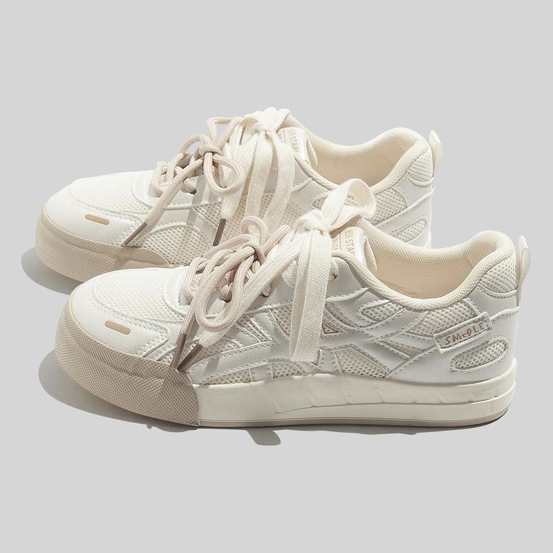 Pantofi casual respirabili Pantofi de damă cu talpă moale Pantofi sport de modă versatili Pantofi de antrenament germani ușori din plasă