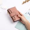 Short Multi-Functional Wallet Large Capacity Folding Zipper Bag Multi-Card Slot Leather Wallet/Coin Purse