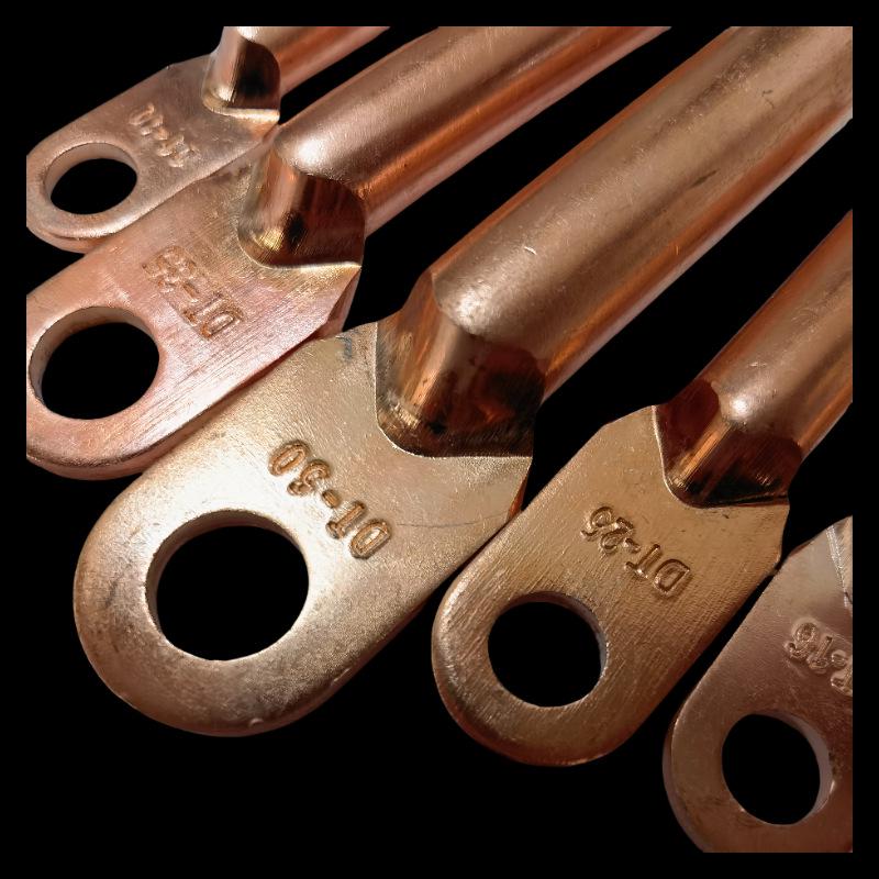 Purple Copper DT Wire Lug 10-800 with Thickened National Standard Terminal Block and Oil Stopper