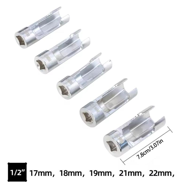 Professional Multifunction Socket Wrench Set for Fuels Line and Oxygen Sensors Removal in Automotive Repair with High To