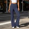 Women's High Waist Yoga Pants with and Wide Leg