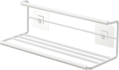 Yamazaki Jitsugyo Filmkrok Bred Kanna Flaskhållare L Vit B32 x x krok inte Tower Avlopp Kökspanel Under diskbänk Enkel installation 7760 Kropp