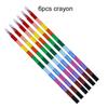 1/3/6/12pcs Building Blocks Crayon Painting Pens 12Colors School Office Birthday Party Gift Kindergarten Carnival Gifts TMZ