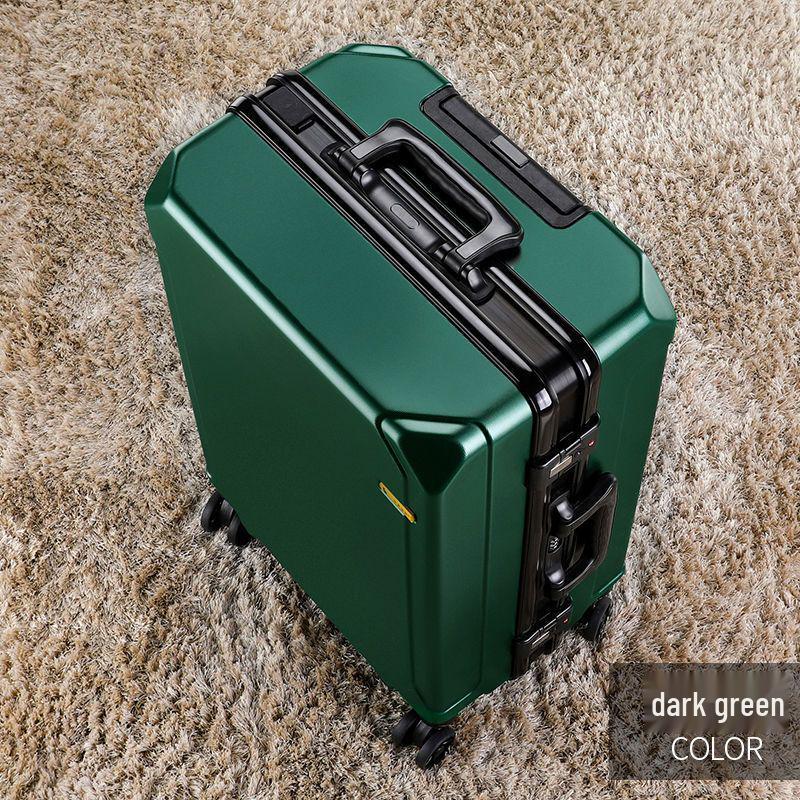 Men's Sturdy Thickened Travel Trolley Suitcase with Silent Wheels (2025 Model)