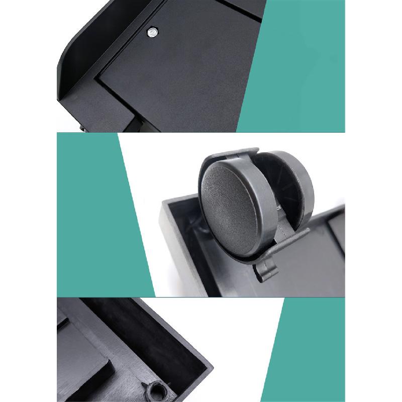 Movable And Adjustable Stand For Desktop Computer Case With Brake