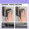 Modern Minimalist Folding Towel Rack With Suction Cups For Bathroom And Kitchen Storage
